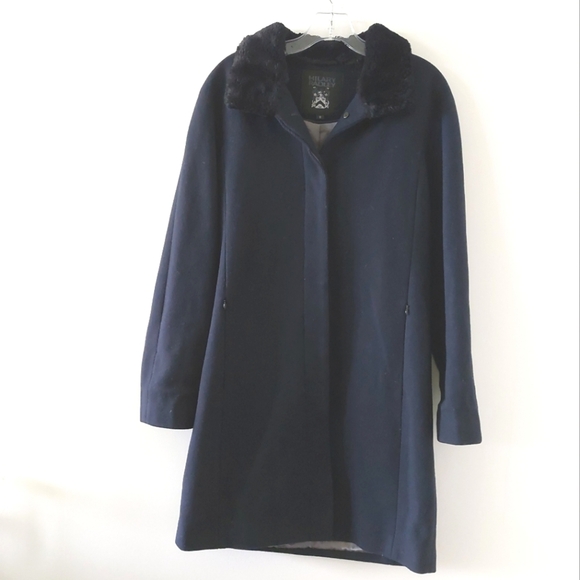 Vintage Hilary Radley wool blend coat size 6 - Picture 1 of 7